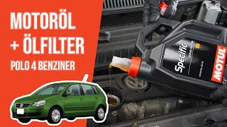 Youtube thumbnail of video "Wie Polo 4 1.4 Motoröl und Ölfilter wechseln 🛢"