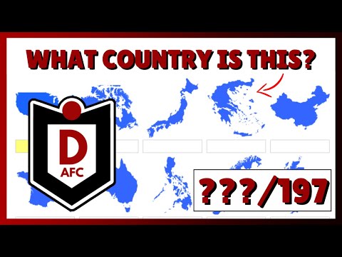 I tried to name every country shape in the world (Jetpunk)