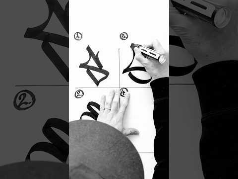 4 handstyle variations of letter S #handstyles #graffiti