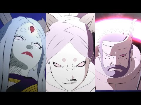 All Otsutsuki Transformations Awakenings and Ultimate Jutsus - Naruto Ultimate Ninja Storm 4