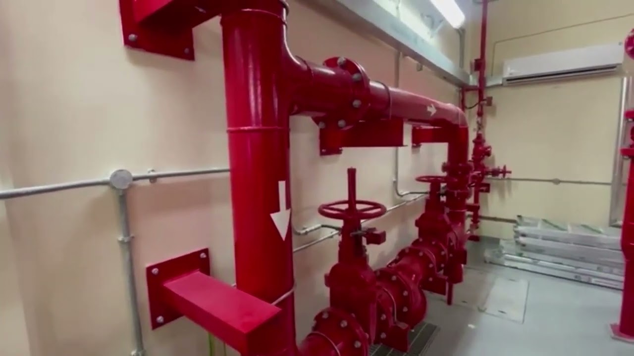 INERGEN AND PUMP ROOM