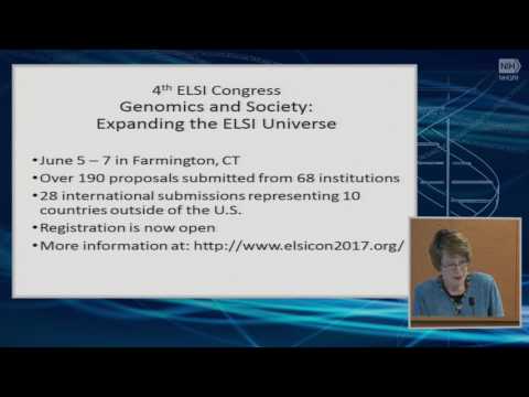 Report: Genomics and Society Working Group - Lisa Parker