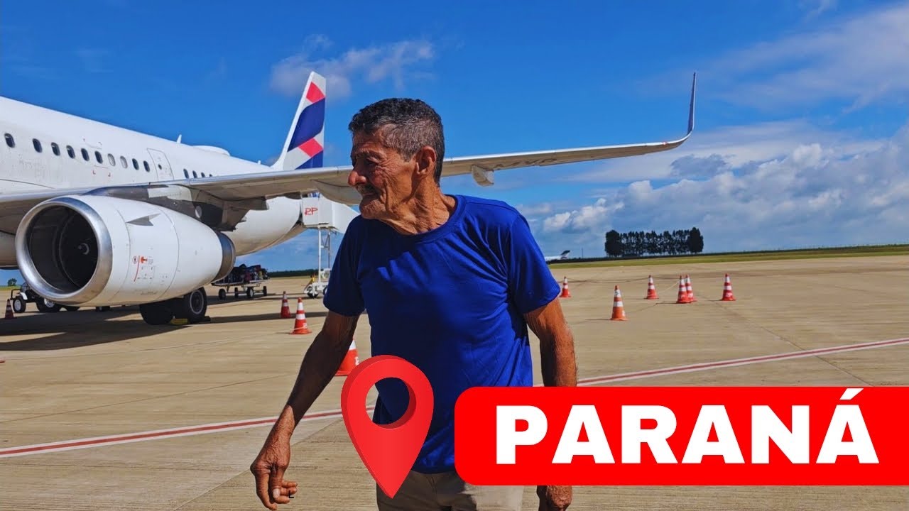 SEU MILTON ACABABA DE POUSAR NO PARANÁ!  CHEGAMOS ❤️
