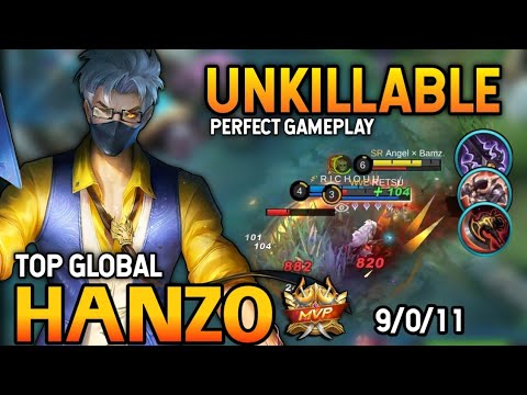 HANZO BEST BUILD 2021 | TOP GLOBAL HANZO GAMEPLAY | MOBILE LEGENDS✓