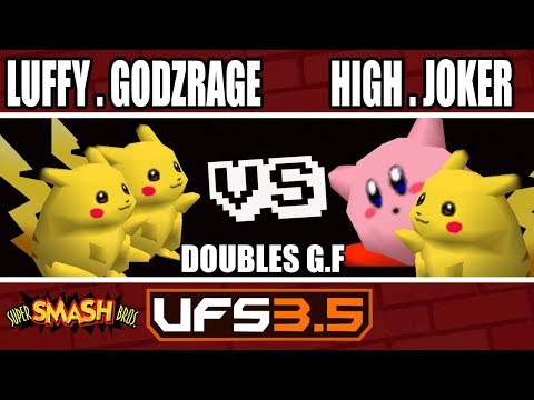 UFSmash 3.5 - N64 - Luffy/Godzrage VS High/Joker - Grand Final