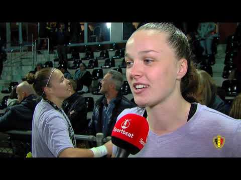 Tine de Caigny na het behalen titel met RSC Anderlecht