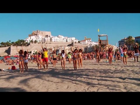 FLASHMOB de Peñíscola avec Modern Talking Brother Louie