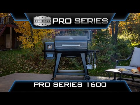 The Pro Series 1600 Wood Pellet Grill | Pit Boss Grills