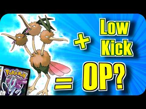 How OP is Dodrio with Low Kick in Pokemon Crystal?