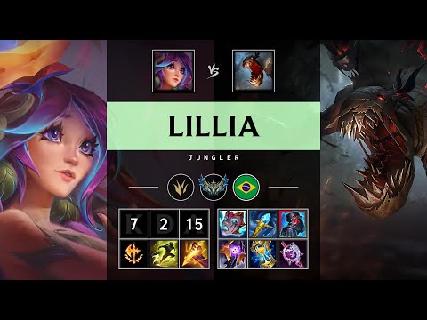 Lillia Jungle vs Fiddlesticks - BR Challenger Patch 25.07