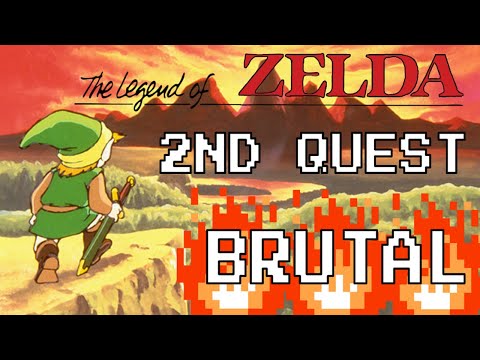 Zelda 1 NES 2nd Quest is Insane in 2025