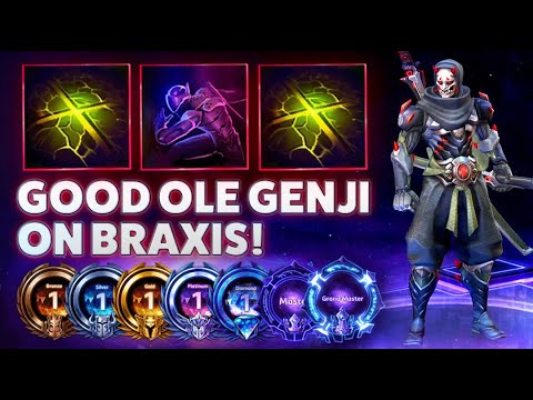Genji XStrike - GOOD OLE GENJI ON BRAXIS! - Bronze 2 Grandmaster S2 2022