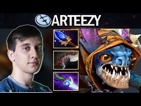 EG.ARTEEZY PROVES WHY HE IS RANK 3 MMR WITH SLARK - DOTA 2 7.23E GAMEPLAY
