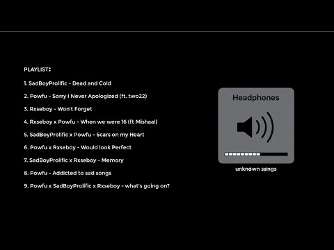 sadboyprolific x powfu x rxseboy (playlist best songs)