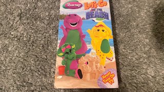 Barney: Let’s Go to the Beach RARE 2006 VHS unboxing 