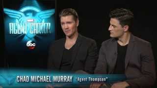 Marvel's Agent Carter - Chad Michael Murray & Enver Gjokaj Interview video
