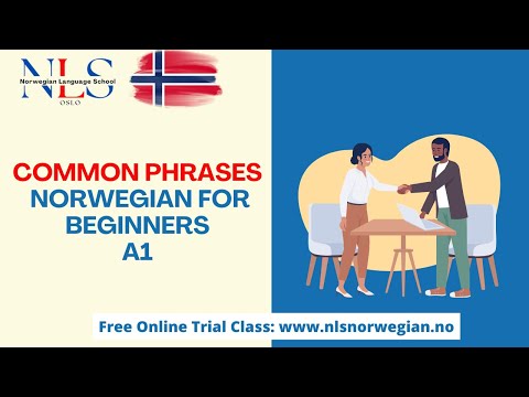 Learn Norwegian | Common Phrases: Norwegian for Beginners | Episode 172 | A1