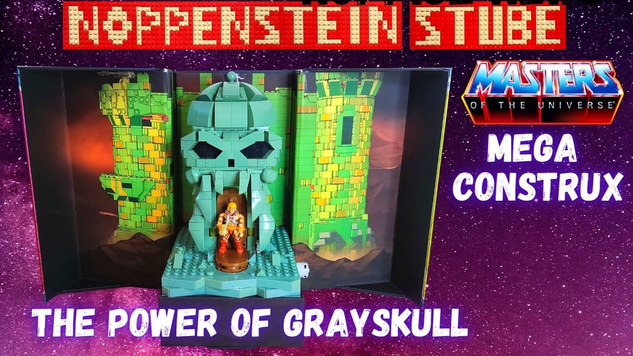 Mega Construx Masters of the Universe The Power of Grayskull SDCC 2022 Exclusive Set | He-Man