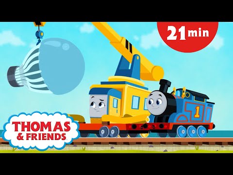 Thomas & Friends All Engines Go – Best Moments | The Paint Problem | Kids Cartoons - Kids TV Series, Kingdom Kids Zone - Thomas & Friends