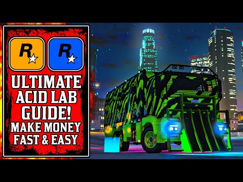 ULTIMATE Acid Lab MONEY GUIDE.. How To Make Money Fast With The Acid Business in GTA Online (GTA5)