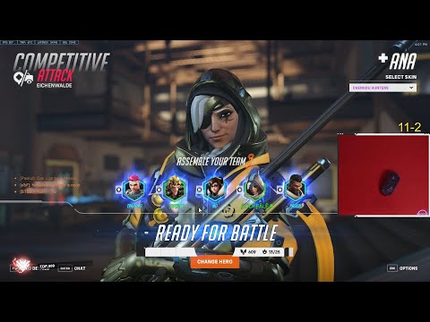 17k Heal! Gale Adelade Ana God Overwatch 2 Season 4 Top 500 Gameplay