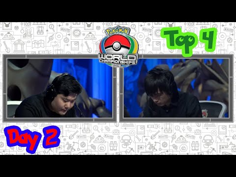 Day 2 Top 4  B James Baek Vs Naoto Mizobuchi - 2019 Pokémon World Championships VGC