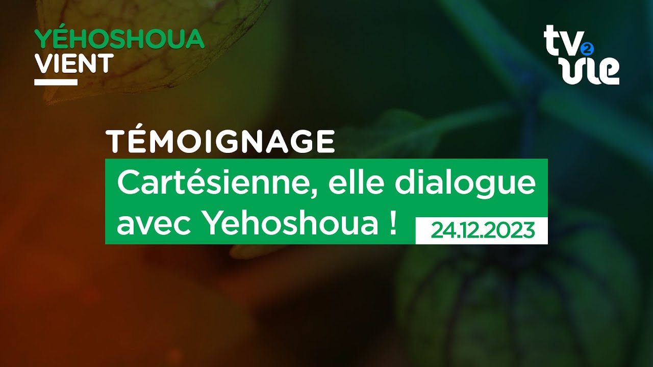 Thumbnail of video: Cartésienne, elle dialogue avec Yehoshoua !