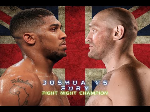 Anthony Joshua VS Tyson Fury on fight night champion!!