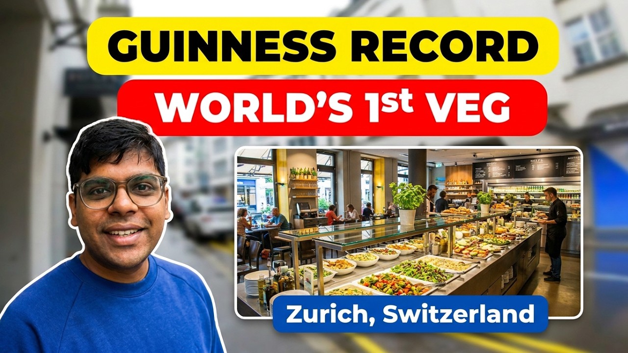 Inside The World’s 1st Veg Restaurant!