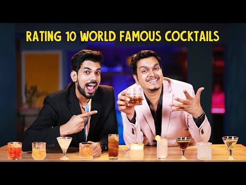 Rating 10 World Famous Cocktails| Ok Tested