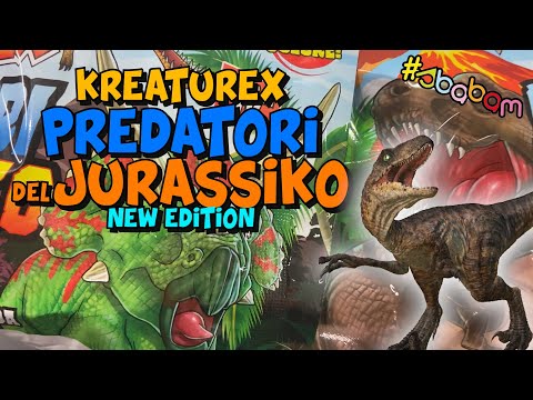KREATUREX  🦖 PREDATORI del JURASSIKO 🦖 New Edition! Sbabam | Speciale Edicola