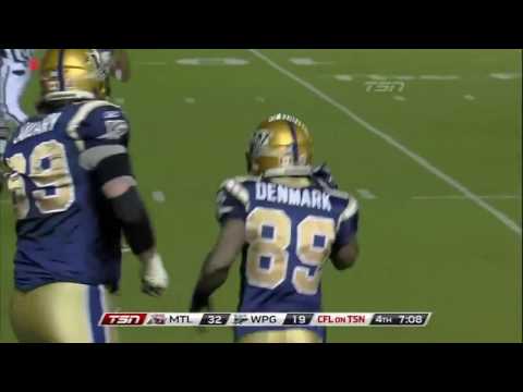 2011-09-30 Montreal Alouettes vs Winnipeg Blue Bombers highlights