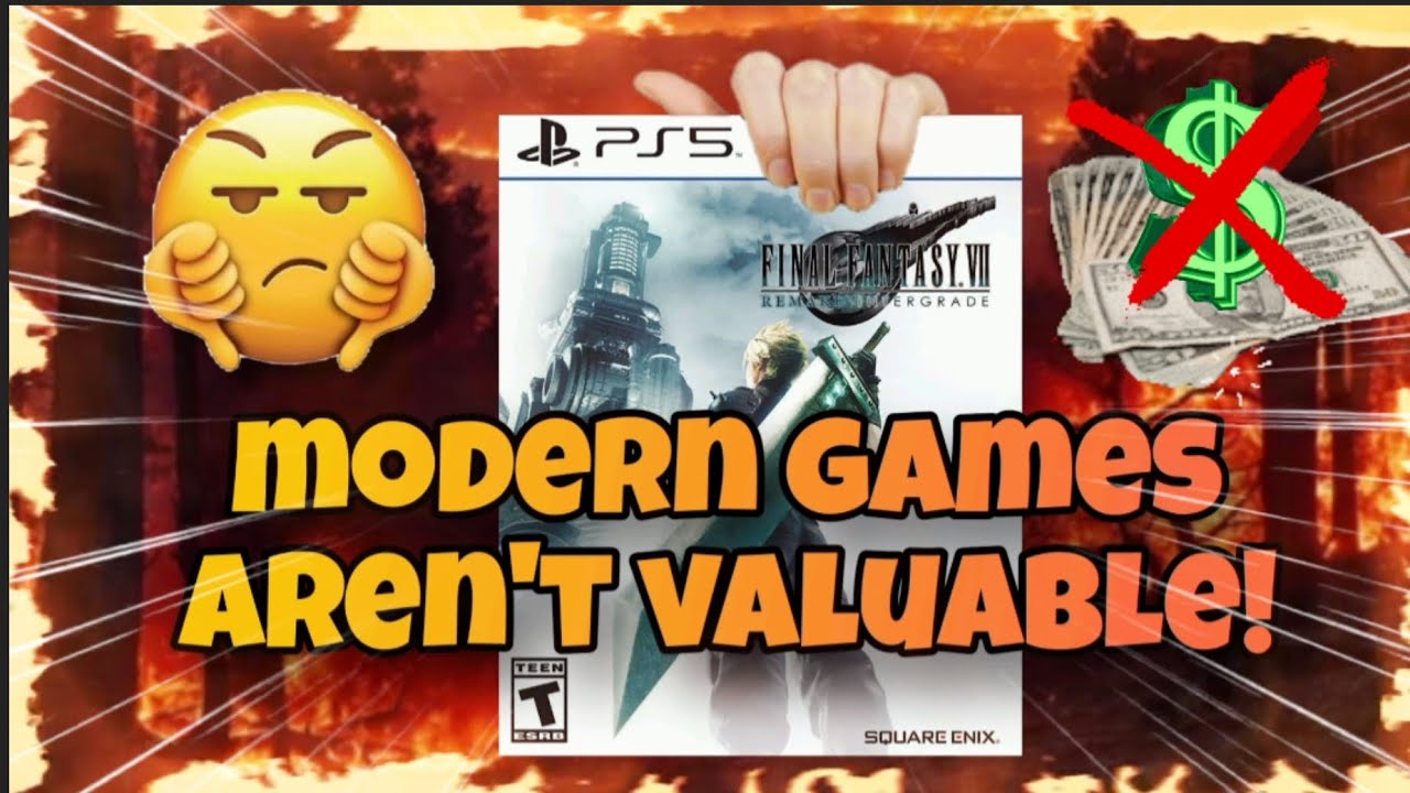 Artificial Rarity - Modern Video Games Aren't Valuable!