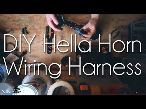 Building my own Hella Horn Wiring Harness (Not a DIY)