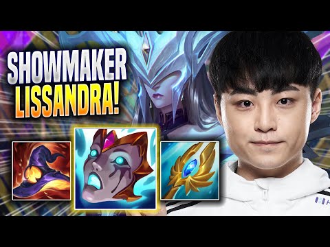 SHOWMAKER IS A MONSTER WITH LISSANDRA! - DK ShowMaker Plays Lissandra MID vs Akshan! | Season 2023