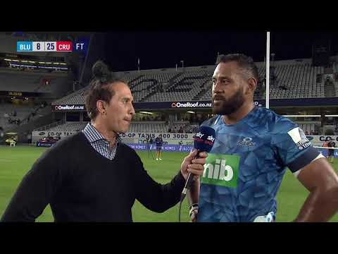 SuperSport | Super Rugby | Blues v Crusaders | Post-match interview with Patrick Tuipulotu