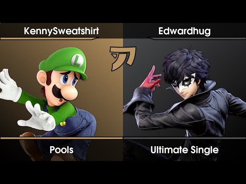 Fake Fiesta #2 Pools - KennySweatshirt (Luigi) Vs. Edwardhug (Joker) SSBU Ultimate Tournament