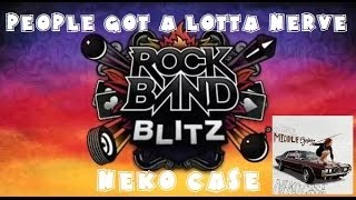 Neko Case - People Got a Lotta Nerve - Rock Band Blitz Playthrough (5 Gold Stars)