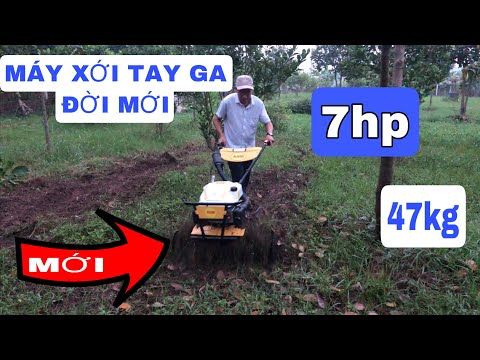 Máy xới tay ga 7hp 48kg đời mới 2022 hoạt động an toàn nhất.|hotline:0966 365 988