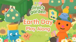 Lend a paw for Earth Day! | Jinja's Garden | Play Along Video for Kids