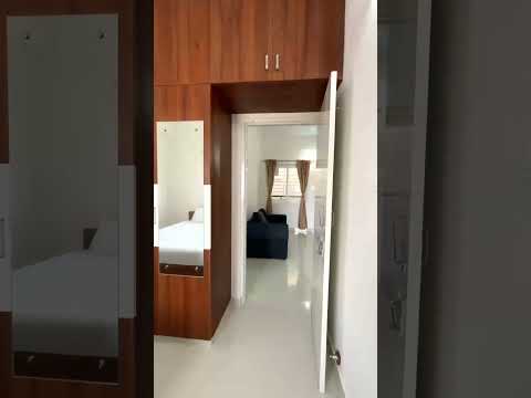 Video thumbnail for F502: Fully Furnished 1 BHK Flat for rent in Whitefield | Kots Soir