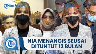 Tangis Nia Ramadhani Pecah di Persidangan seusai Dengar Tuntutan 12 Bulan Rehabilitasi