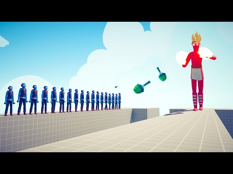 WHO CAN SURVIVE 10x POTIONSELLERS vs EVERY FACTION - Totally Accurate Battle Simulator TABS