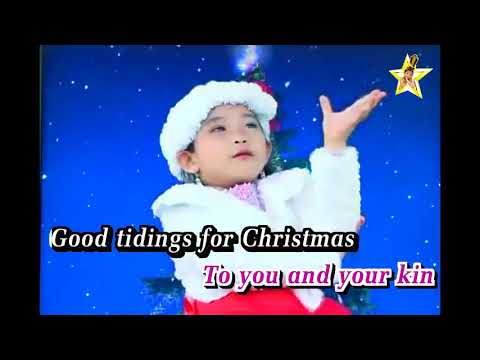 Karaoke We Wish You  Merry Christmas - Bé Ngọc Ngân