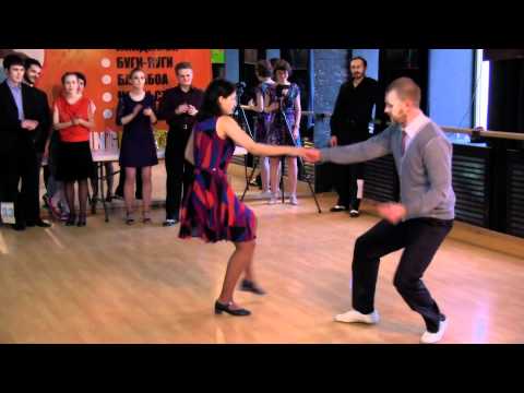 TantsClass Cup 2012 Lindy B Class Finals Slow Round - Alla Beatris Felices and Alexander Zhevzhik