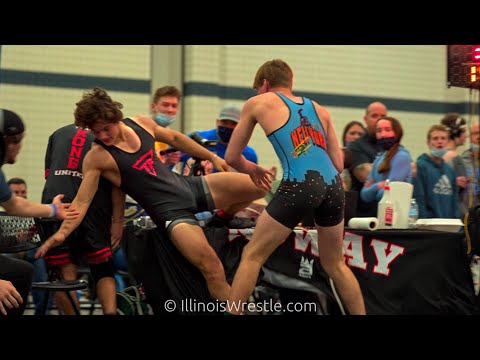 145 – Lucas Reaves of Ironclad defeated Harper Meacham of Tech Fall by Dec 6–2