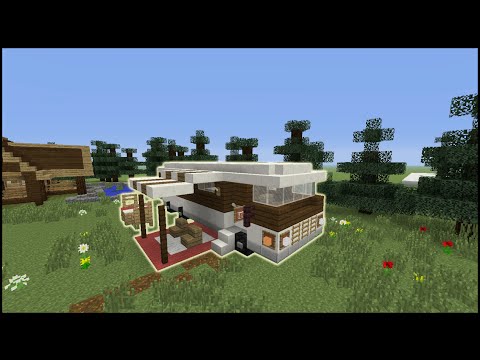 TSMC - Minecraft - Minecraft Tutorial: How To Make An RV Camper Van (Including Inside)