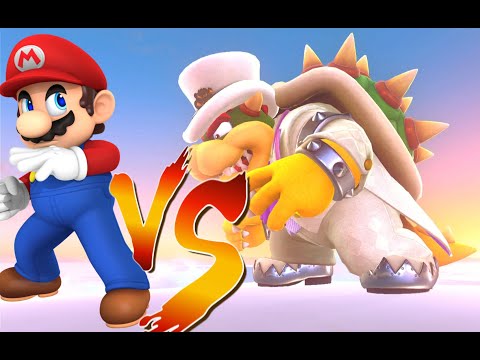 Super Mario odyssey pt6: Cloud kingdom, Mario vs Bowser