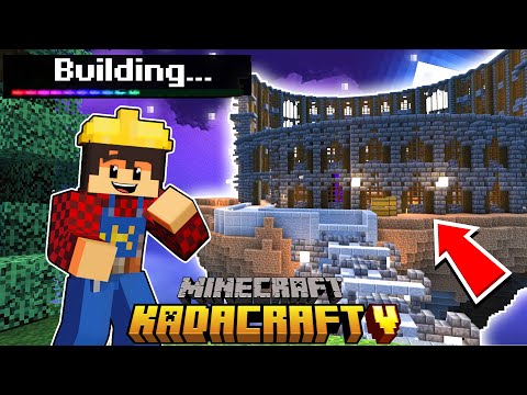 King FB - KadaCraft 5: Ep. 29 - Building The VAMPIRE COLOSSEUM For 24 HOURS! | Minecraft SMP [Tagalog]