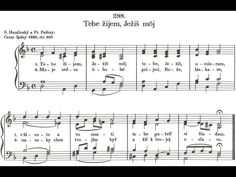 JKS 288 - Tebe žijem, Ježiš môj (celá pieseň)